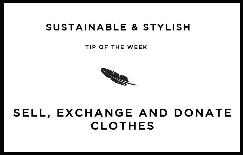 SELL, EXCHANGE AND DONATE CLOTHES