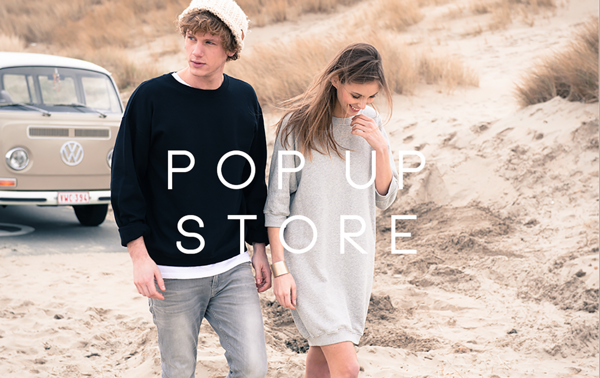 Coming soon! Our pop-up store